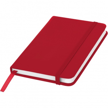Logo trade promotional giveaways image of: Spectrum A6 hard cover notebook