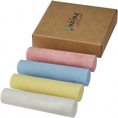 Logotrade advertising product picture of: Screech 4-piece chalk set