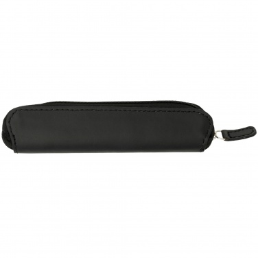 Logotrade business gift image of: Carbon duo pen gift set with pouch