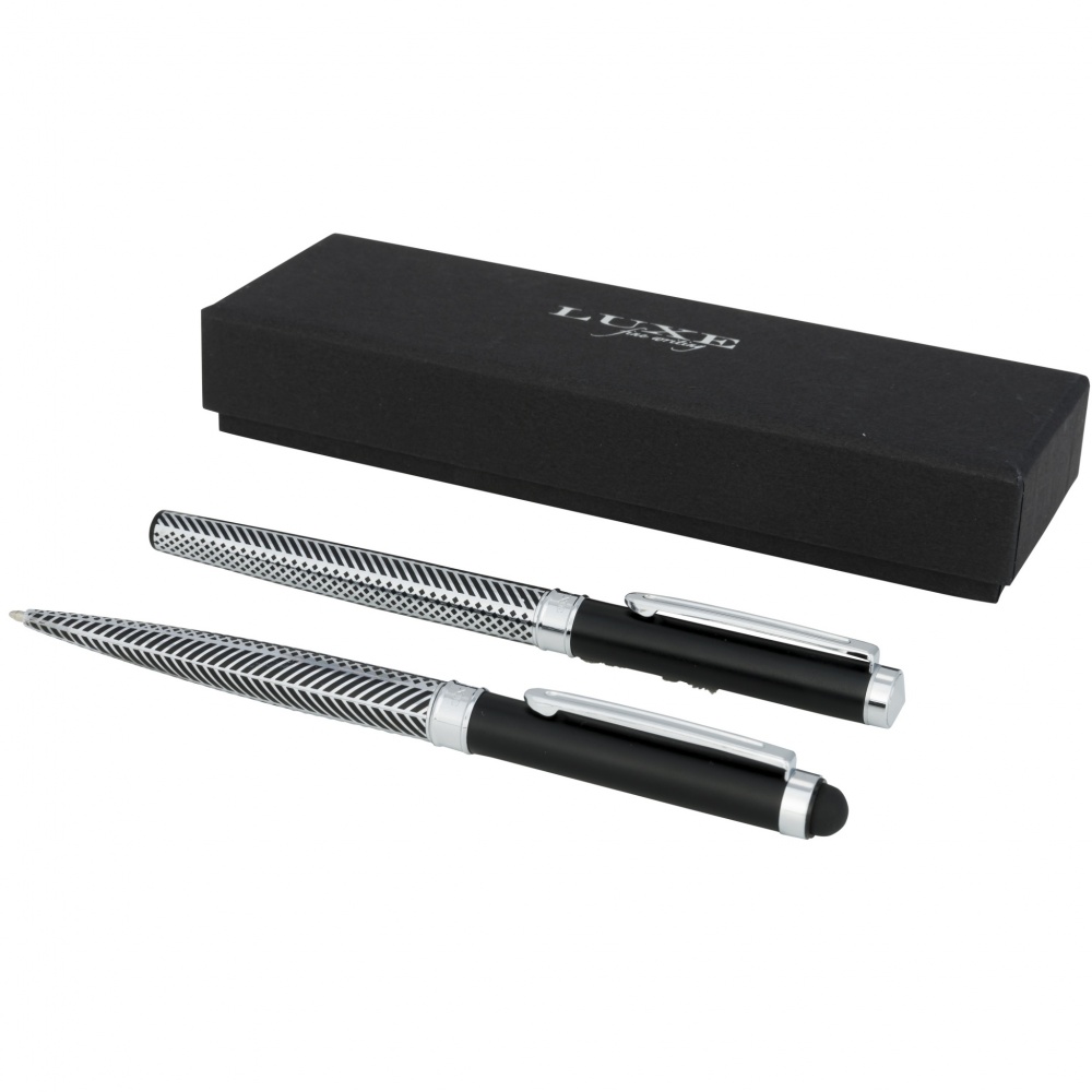 Logotrade promotional product picture of: Empire duo pen gift set