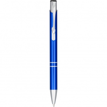 Logotrade promotional giveaway picture of: Moneta anodized aluminium click ballpoint pen