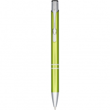 Logotrade promotional items photo of: Moneta anodized aluminium click ballpoint pen