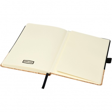 Logo trade promotional items picture of: Evora A5 cork thermo PU notebook