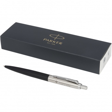 Logo trade promotional gift photo of: Parker Jotter XL matte with chrome trim ballpoint pen