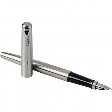 Logotrade advertising products photo of: Parker Jotter stainless steel fountain pen
