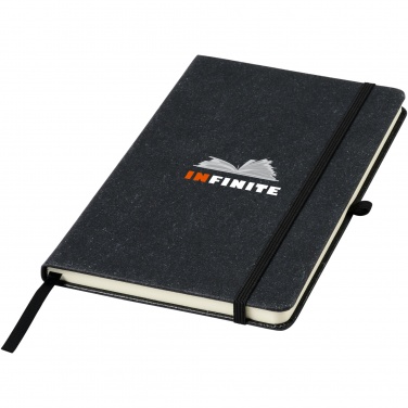 Logotrade promotional gift image of: Atlana leather pieces notebook