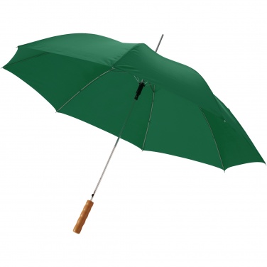 Logo trade promotional gifts image of: Lisa 23" auto open umbrella with wooden handle