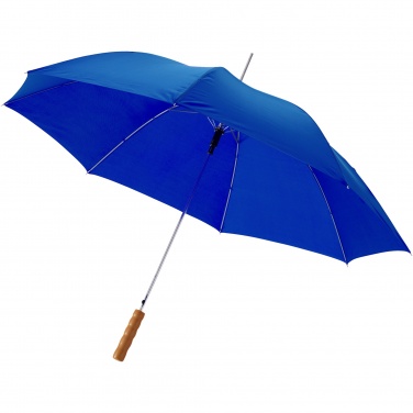 Logotrade promotional product image of: Lisa 23" auto open umbrella with wooden handle