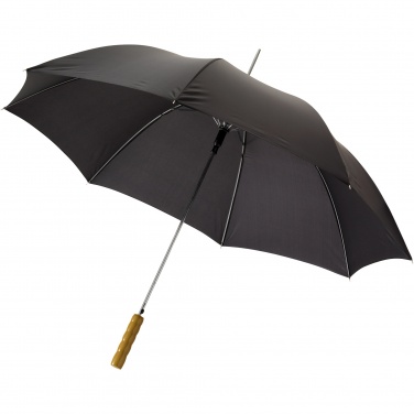 Logo trade business gift photo of: Lisa 23" auto open umbrella with wooden handle