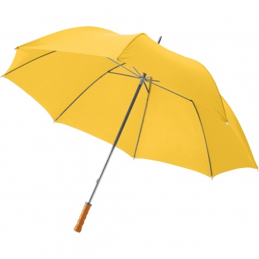 Logo trade promotional gifts picture of: Karl 30" golf umbrella with wooden handle