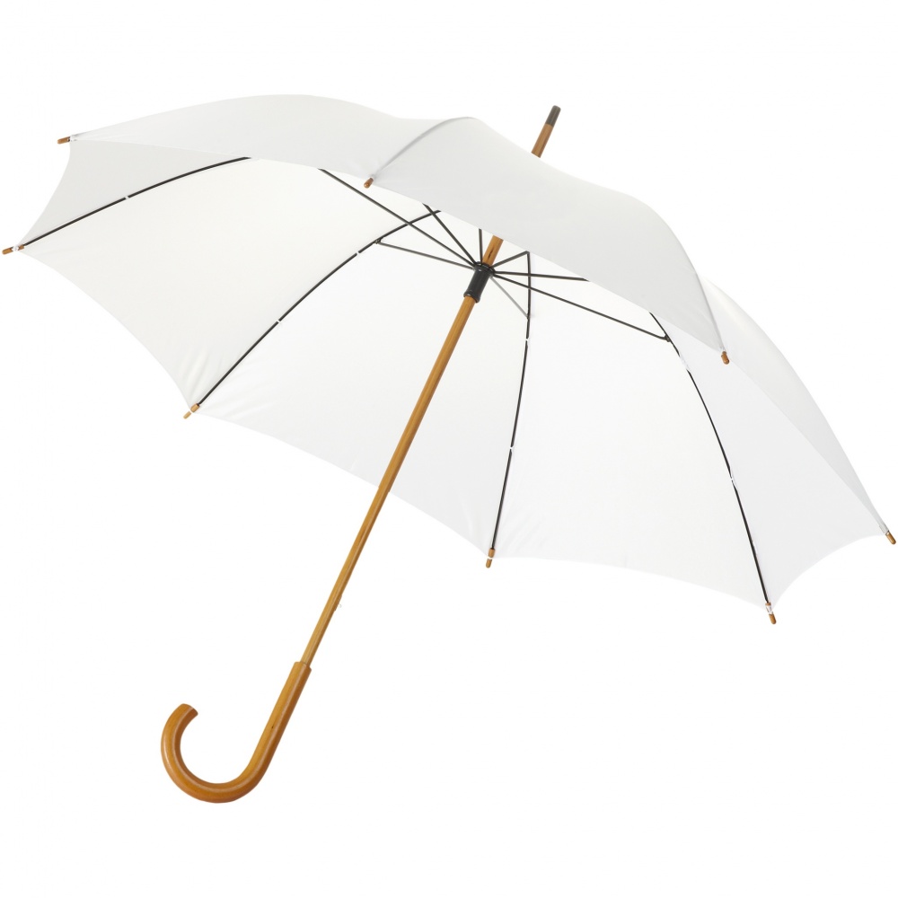 Logo trade promotional items picture of: Jova 23" umbrella with wooden shaft and handle