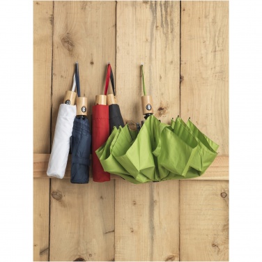 Logotrade promotional item picture of: Bo 21" foldable auto open/close recycled PET umbrella