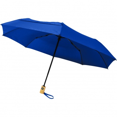 Logotrade promotional merchandise picture of: Bo 21" foldable auto open/close recycled PET umbrella