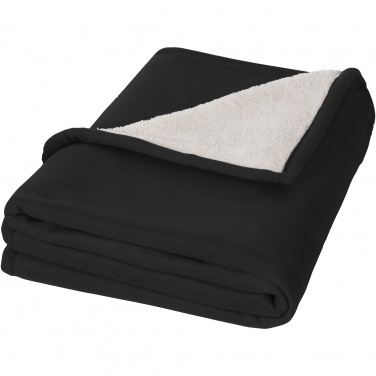 Logotrade promotional item image of: Springwood soft fleece and sherpa plaid blanket