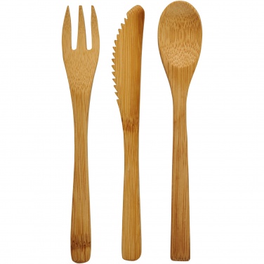 Logotrade promotional gift picture of: Celuk bamboo cutlery set