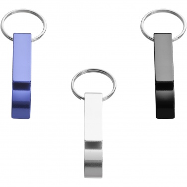 Logo trade advertising product photo of: Tao bottle and can opener keychain