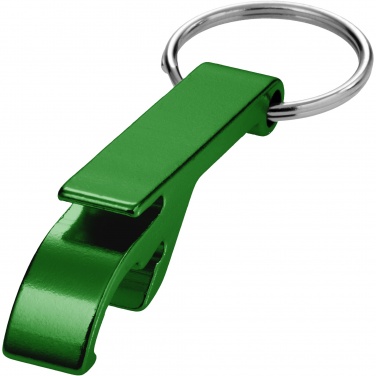 Logo trade business gifts image of: Tao bottle and can opener keychain