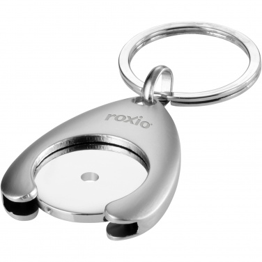 Logotrade promotional merchandise picture of: Trolley coin holder keychain