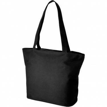 Logo trade promotional giveaways image of: Panama zippered tote bag 20L
