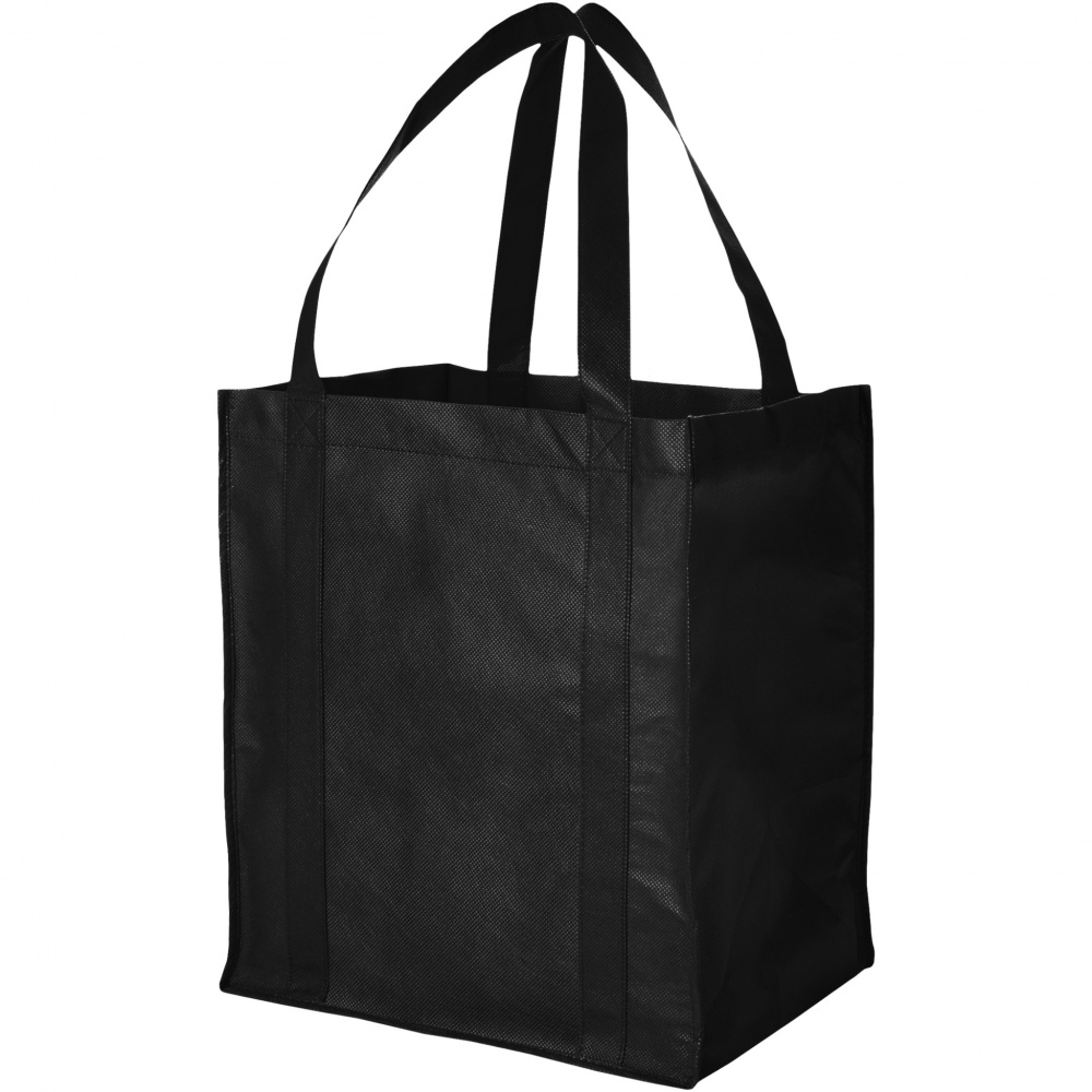 Logo trade promotional giveaways image of: Liberty bottom board non-woven tote bag 29L