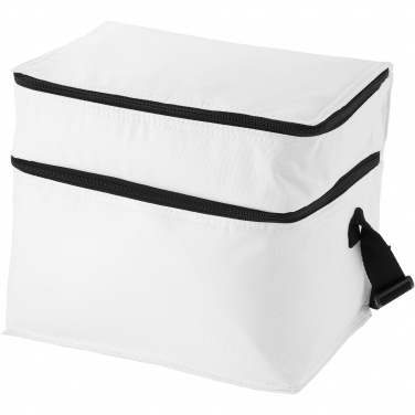 Logo trade promotional item photo of: Oslo 2-zippered compartments cooler bag 13L
