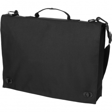 Logo trade promotional products image of: Santa Fe 2-buckle closure conference bag 6L