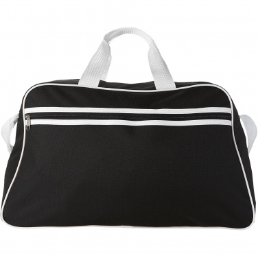Logotrade promotional items photo of: San Jose 2-stripe sports duffel bag 30L
