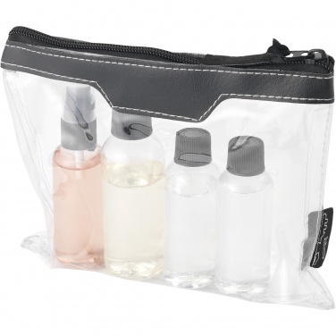 Logo trade promotional products image of: Munich airline approved travel bottle set