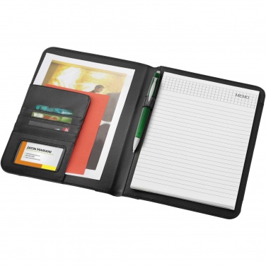 Logo trade promotional merchandise image of: Ebony A4 portfolio