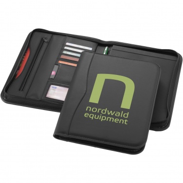 Logotrade promotional item image of: Ebony A4 zippered portfolio