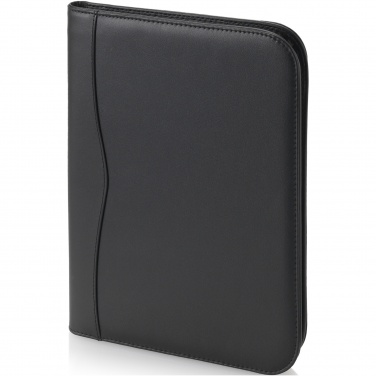 Logo trade promotional merchandise photo of: Ebony A4 zippered portfolio