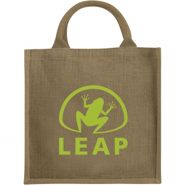 Logotrade promotional item picture of: Chennai jute tote bag 16L