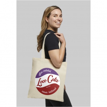 Logo trade promotional giveaway photo of: Madras 140 g/m² cotton tote bag 7L