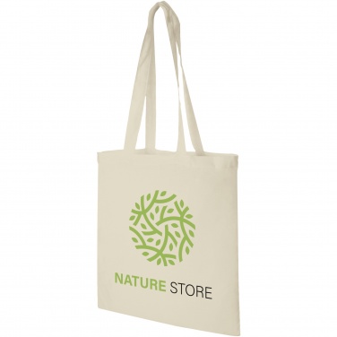 Logo trade promotional gifts image of: Madras 140 g/m² cotton tote bag 7L