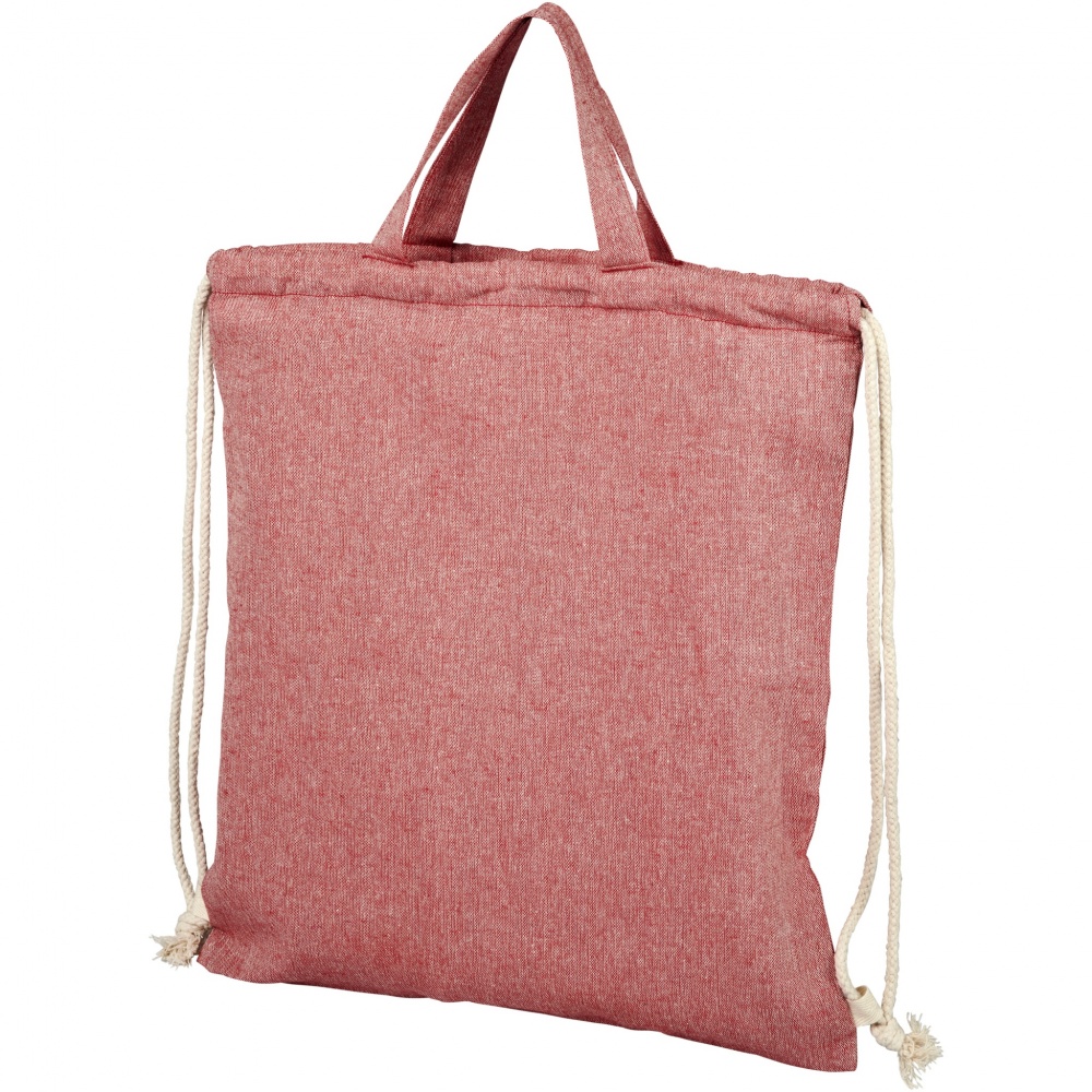 Logotrade promotional products photo of: Pheebs 150 g/m² recycled drawstring bag 6L