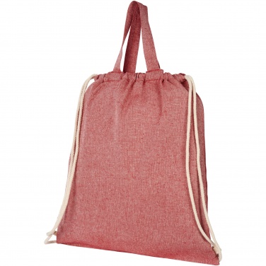 Logo trade promotional items image of: Pheebs 150 g/m² recycled drawstring bag 6L