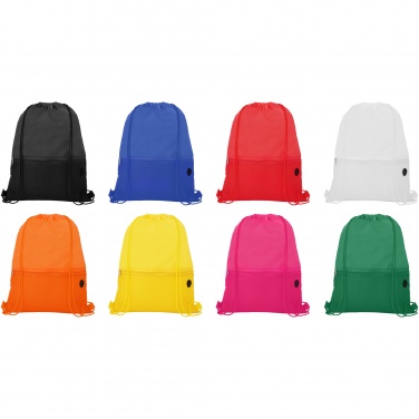 Logo trade promotional items image of: Oriole mesh drawstring bag 5L