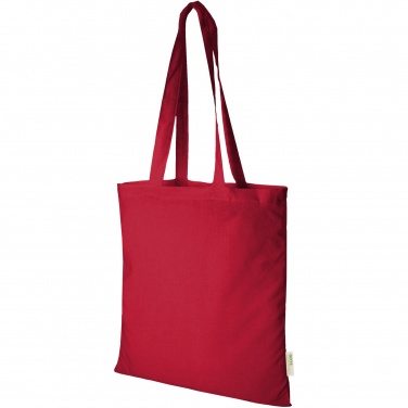 Logotrade promotional item image of: Orissa 100 g/m² organic cotton tote bag 7L