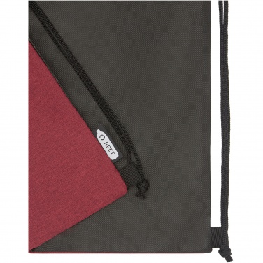 Logo trade advertising products image of: Ross RPET drawstring bag 5L