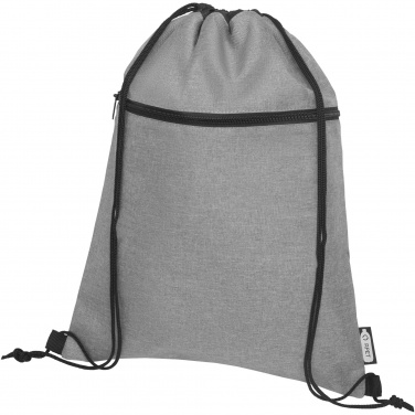 Logo trade advertising product photo of: Ross RPET drawstring bag 5L