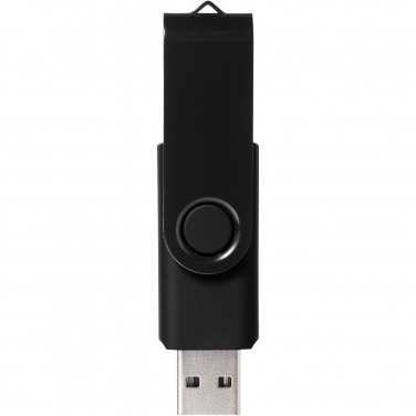 Logo trade promotional gift photo of: Rotate-metallic 4GB USB flash drive