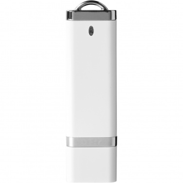 Logo trade promotional items picture of: Flat 4GB USB flash drive
