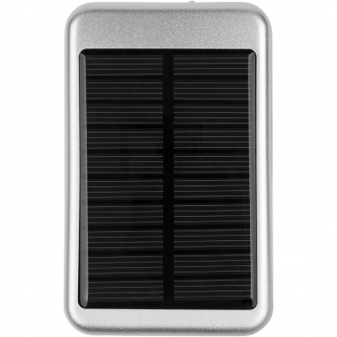 Logo trade promotional merchandise image of: Bask 4000 mAh solar power bank