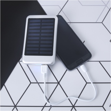 Logotrade promotional giveaway picture of: Bask 4000 mAh solar power bank