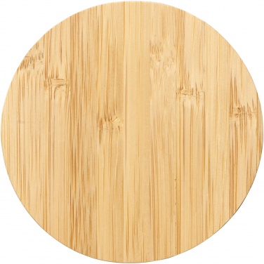 Logotrade promotional gift picture of: Essence 5W bamboo wireless charging pad