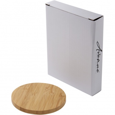 Logotrade promotional merchandise image of: Essence 5W bamboo wireless charging pad