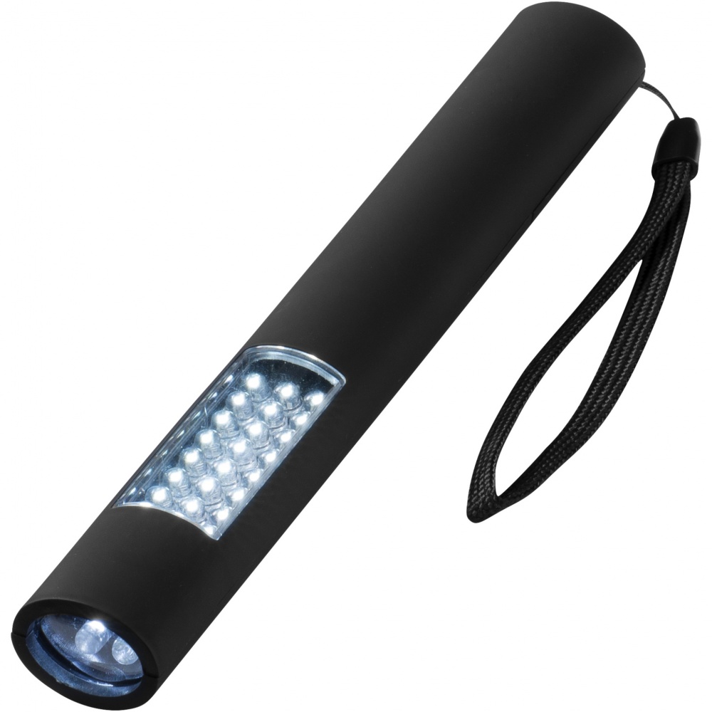 Logo trade promotional gifts image of: Lutz 28-LED magnetic torch light