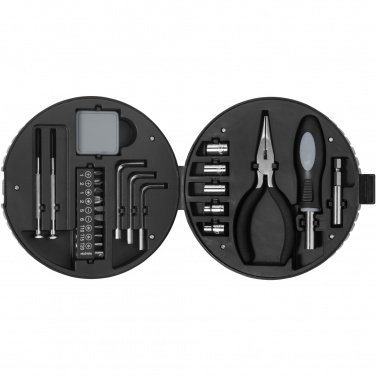 Logo trade promotional gift photo of: Rage 25-piece tyre-shaped tool set