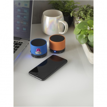 Logo trade promotional item photo of: Duck cylinder Bluetooth® speaker with rubber finish
