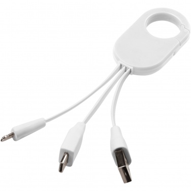 Logo trade promotional product photo of: Troop 3-in-1 charging cable